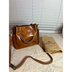 Patricia Nash Gianette Leather Tote Bag Large Capacity Casual Handbag